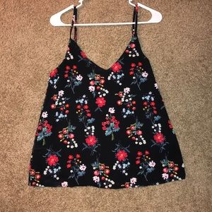 Floral tank top